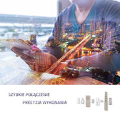 Złącza światłowodowe Qoltec SC | Multimode | 2.0mm | Zestaw montażowy | 200szt.