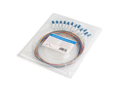 Pigtail światłowodowy Lanberg SM LC/UPC SEMI TIGHT 9/125 G657A1 12X2M Multikolor