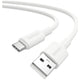Kabel USB Usams U90 USB-A/USB-C 1m 3A biały