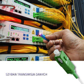 Pigtail światłowodowy Qoltec SC/APC SM9/125 0,9mmG652D 1,5m