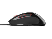 Mysz przewodowa Natec PIGEON 2 optyczna 4000dpi USB programowalna czarna