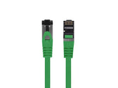 Patchcord Lanberg S/FTP kat.8.1 1m LSZH CU fluke passed zielony
