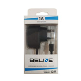 Ładowarka sieciowa Beline microUSB 1A - czarna