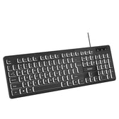 Klawiatura przewodowa SAVIO KB-04 podświetlana LED