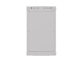 Szafa instalacyjna Rack Lanberg Wisząca 10" 9U 300x300 Drzwi Przeszklone (flat pack) Szara