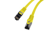 Patchcord Lanberg S/FTP kat.8.1 5m LSZH CU fluke passed żółty