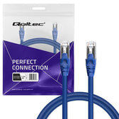 Kabel Patchcord Qoltec FTP | CAT6 | 2 x RJ-45 | 1.5m