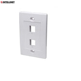 Panel 2-portowy Intellinet na moduły Keystone