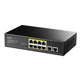 Switch niezarządzalny Cudy FS1010P 8x10/100Mbps with 2 Uplink Ports, PoE+ 120W