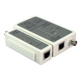 Tester kabli LogiLink WZ0011 do złącz RJ45 i BNC, z jednostką zdalną