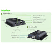Extender Techly HDMI Cat.6 HDBitT z IR 1080p*60Hz do 120m