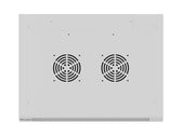 Szafa instalacyjna Rack Lanberg wisząca 19" 4U 600x450 szara drzwi metalowe (flat pack)
