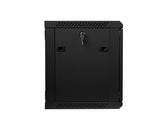 Szafa instalacyjna Rack wisząca 19" 9U 600x450 czarna Lanberg (flat pack)