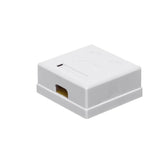 Gniazdo natynkowe kompletne 2xRJ45 8p8c UTP Cat6 LSA Netrack