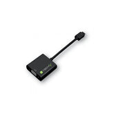 Adapter Techly HDMI-VGA4 mini HDMI (C) męski na VGA żeński, czarny 0,1m IDATA