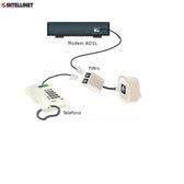 Rozdzielacz Intellinet 2/1 RJ11 ADSL