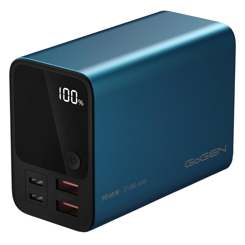 Powerbank GoGen PB270001BL 27000 mAh niebieski