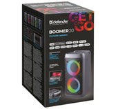 Głośnik Defender BOOMER 20 Bluetooth 20W MP3/FM/SD/USB/AUX/TWS/LED/MIC KARAOKE czarny