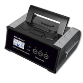 Ładowarka inteligentna Qoltec mikroprocesorowa 12V 24V 25A | Prostownik z funkcją naprawy do akumulatora AGM GEL SLA | LCD