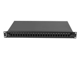 Przełącznica światłowodowa Lanberg 24xSC Simplex / 24xLC Duplex RACK 19" 1U Czarna + akcesoria