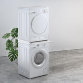 Łącznik pralki z suszarką półka Maclean MC-890 aluminium, uniwersalny, max 60kg