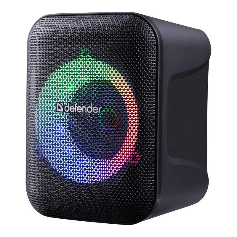 Głośnik Defender BOOMER 14 Bluetooth 15W MP3/USB/AUX/LED czarny