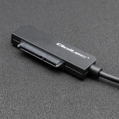 Kabel adapter Qoltec SATA | Przejściówka na dysk SSD HDD 2.5" | USB 3.0 | Super speed 5Gb/s | 2TB