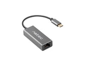 Karta sieciowa Natec Cricket USB-C 3.1 -> RJ-45 1Gb na kablu