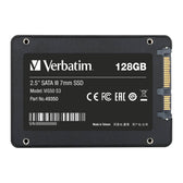 Dysk SSD wewnętrzny Verbatim Vi550 S3 128GB 2.5" SATA III czarny