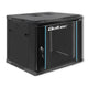 Szafa RACK Qoltec 19" | 9U | 600x600x500 | Czarna | Wisząca