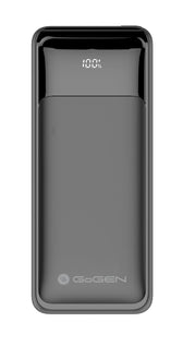 Powerbank GoGEN PB300002B 30000 mAh USB-C PD 65W QC 22,5W LCD czarny