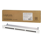 Patch panel LogiLink NP0040A 19" 24x RJ45 kat.6 ekranowany