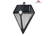 Lampa solarna Maclean MCE168 ścienna 6 LED z czujnikiem ruchu 2x solar