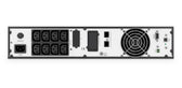Zasilacz awaryjny UPS DIGITUS Online Rack 19" LCD 1000VA/1000W 2x12V/9Ah 8xC13 1xC14 USB RS232 RJ45