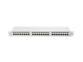 Patch panel Lanberg PPS5-1024-S 24 port 1U kat.5e ekranowany szary