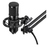 Mikrofon przewodowy Defender SPACE GMC 450 ze statywem STREAM strumieniowy USB