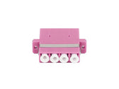 Adapter światłowodowy Lanberg MM LC/UPC QUAD OM4