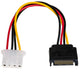 Kabel adapter Akyga AK-CA-11 SATA (M) - Molex (F) 0,15m