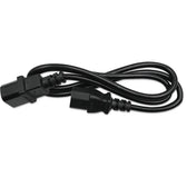 Kabel zasilający Qoltec do UPS | IEC C13/C14 | 3x1.0mm2 | 1.5m