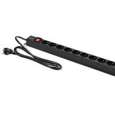 Listwa zasilająca Qoltec PDU do RACK | 16A | 16 x FRENCH | Pionowa | 1.8m