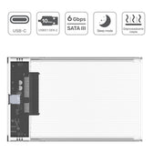 Obudowa na dysk Unitek S1103A USB 3.1 HDD/SSD SATA 6G UASP