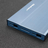 Obudowa/kieszeń Qoltec na dysk SSD HDD 2.5" | SATA | USB 3.0 | Super speed 5Gb/s | 2TB | Niebieski