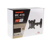 Uchwyt do telewizora lub monitora Maclean MC-416, max. VESA 100x100, 13-32", 30kg, czarny