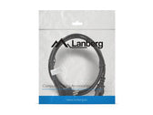 Kabel zasilający Lanberg CEE 7/7 -> IEC 320 C13 1,8m czarny