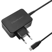 Ładowarka sieciowa Qoltec GaN POWER PRO | 1xUSB-C | 45W | 5-20V | 2.25-3A | Czarna