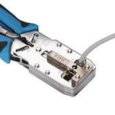 Zaciskarka RJ45 8p+6p+4p+AMP cat. 6, kontrola docisku Netrack