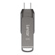 Pendrive Lexar JumpDrive D400 64GB USB 3.2 Gen1 Type-C 130MB/s srebrny