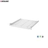 Półka do szafy 19" Intellinet 470mm 1U perforowana, szara