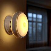Lampa LED z sensorem ruchu Maclean MCE223 magnes, tylne podświetlenie 3xAAA tryby świecenia: ciągły, czujnik pir