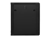 Szafa instalacyjna Rack wisząca 19" 15U 600x600 czarna Lanberg (flat pack)